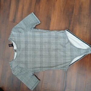 Forever 21 black and white Girls Bodysuit